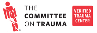 logo for American College of Surgeons (ACS) Verified Adult Level 1 Trauma Center & Pediatric Level 2 Trauma Center