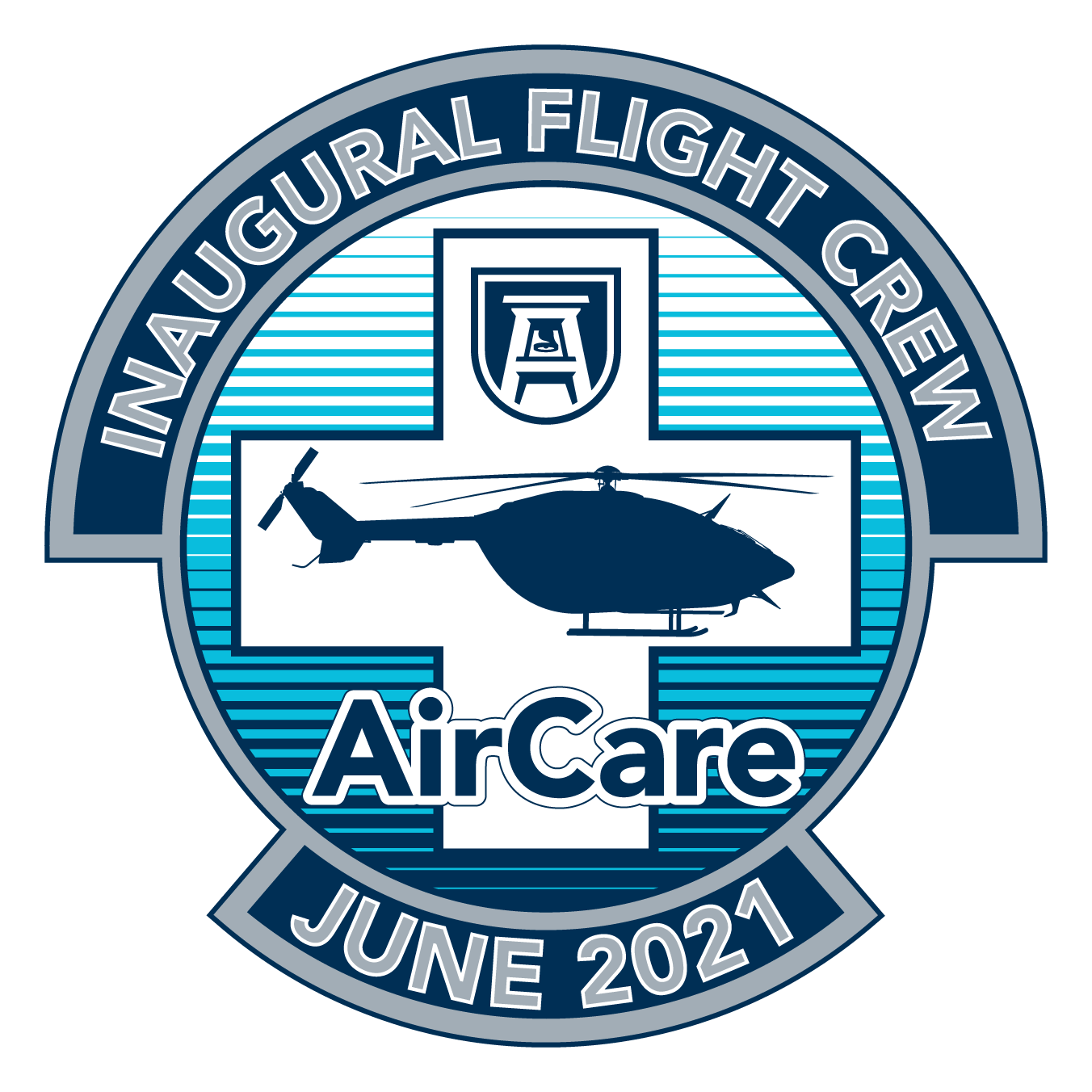 Inaugural flight crew badge
