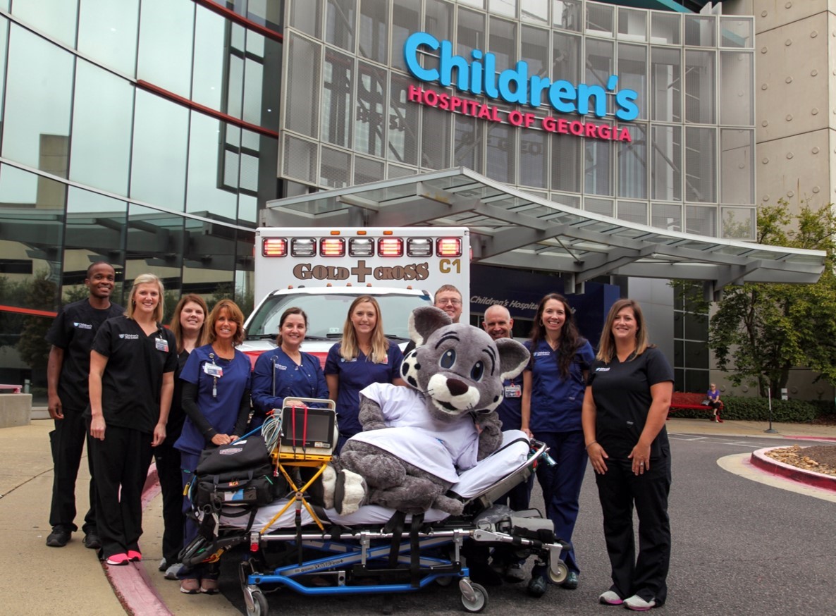 Children's Hospital of Georgia ground transport team 